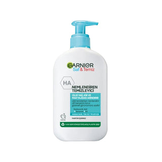 Garnier Facial Cleanser - Moisturizing Face Wash for Sensitive Skin, 8.45 fl oz Garnier Moisturizing Facial Cleanser for Sensitive Skin Garnier facial cleanser, moisturizing face wash, sensitive skin cleanser, facial skincare products, Garnier Saf ve Temiz Nemlendiren Temizleyici, gentle skincare, dry skin relief, skin hydration, facial cleansing, skincare routine, cosmetics, beauty products