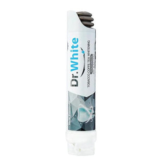 Dr. White Whitening Toothpaste - Removes Tobacco, Coffee & Tea Stains, 3.38 fl oz Dr. White Whitening Toothpaste - Removes Stains whitening toothpaste, tobacco stain remover, coffee stain remover, tea stain remover, Dr. White toothpaste, oral hygiene products, dental care whitening, natural whitening toothpaste, oral care, toothpaste, whitening, stain remover, coffee, tea, tobacco, fresh breath, daily oral hygiene
