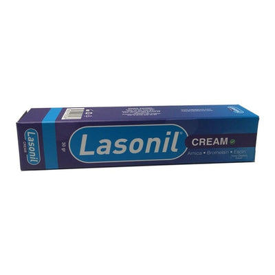 Lasonil Arnica Cream 30g - Natural Pain Relief with Bromelain & Horse Chestnut Extract
