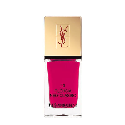 YSL La Laque Couture 10 Fuchsia Neo-Classic Nail Lacquer 10ml