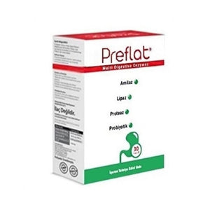preflat-30-capsules-digestive-supplement, preflat-30-capsules-packaging, preflat-30-capsules-ingredients Preflat 30 Capsules - Digestive Support | 30 Capsules Preflat 30 Kapsules - Digestive Support Supplement digestive-aid, dietary-supplements, probiotics, health-conscious, enzymes, capsules, gut-health, weight-management, nutrition, ai-generated
