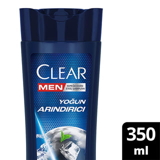 Clear Men: Intense Clean Anti-Dandruff Charcoal Shampoo - Deeply Cleanses Oily, Itchy Scalp & Controls Dandruff for Men - 11.83 fl oz Clear Men Charcoal Shampoo: Anti-Dandruff, Deep Cleanse anti-dandruff shampoo, men's shampoo, charcoal shampoo, deep cleansing shampoo, shampoo for oily scalp, shampoo for itchy scalp, kepek şampuanı, men's anti dandruff shampoo, purifying shampoo, oil control shampoo, shampoo, men's hair care, dandruff treatment, itchy scalp relief, oily scalp solution, charcoal, taurine, am