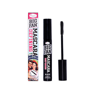 theBalm Big Fan Defining Mascara: Xtra-Lush Brush for Volumizing & Long-Lasting Eyelash Enhancement – Achieve Dramatic, Thick Lashes All Day! theBalm Big Fan Mascara: Defining, Volumizing, Long-Lasting! Defining mascara, Thickening mascara, Long-lasting mascara, theBalm mascara, Big Fan mascara, Volumizing mascara, Eyelash enhancing mascara, Makeup for eyelashes, Mascara, Eyelash makeup, Volumizing, Defining, Long-lasting, Makeup enthusiasts, Dramatic eyelash enhancement, Carnauba Wax, Lush Brush, Xtra-Xtra