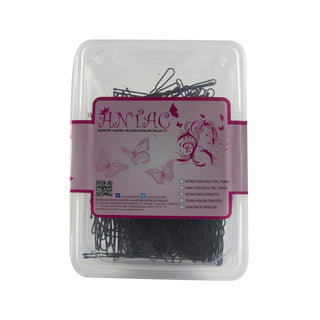 Antaç Thick Black Hair Bobby Pin with Knob - Stylish Hair Accessory for Long Hair Antaç Black Bobby Pin - Thick Hair Grip Hair accessory, Bobby pin, Black hair clip, Thick hair grip, Antaç hair products, Hair styling, Hair care, Accessories for long hair, Stylish hair solutions, Hair holding solutions, Fashion hair accessories, Trendy hair clips, Durable hair pins