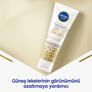Nivea Sun Luminous630 SPF 50 Face Sunscreen: Reduce Dark Spots, Anti-Aging, Hyaluronic Acid - Daily Sun Protection Cream Nivea Sun Luminous630 SPF50: Dark Spot Correcting Face Sunscreen sunscreen face cream, SPF 50 sunscreen, dark spot sunscreen, hyaluronic acid sunscreen, anti-aging sunscreen, sun protection face cream, Nivea sunscreen, sunscreen for dark spots, face sunscreen for daily use, Luminous630 sunscreen, sunscreen, face cream, SPF 50, dark spots, hyaluronic acid, anti-aging, sun protection, Nivea