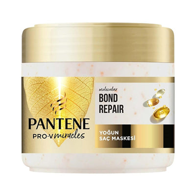 Pantene Pro-V Miracles Hair Mask: Molecular Bond Repair, Biotin & Pro-Vitamins for Damaged Hair - Intensive Strengthenin
