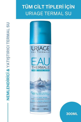 Uriage Eau Thermale: Hydrating Thermal Spring Water Spray | Soothe, Refresh, & Set Makeup - All Skin Types Uriage Thermal Water Spray: Hydrate, Soothe & Refresh Skin Uriage thermal water, thermal spring water spray, facial mist, hydrating face mist, soothing skin spray, mineral face spray, makeup setting spray, uriage eau thermale, uriage thermal suyu, hydrating mist, soothing mist, refreshing spray, skin hydration, skin soothing, makeup prep, makeup setting, sensitive skin, all skin types, skincare, beauty