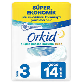 orkid extra sensitive night pads, orkid women hygiene pads 14 count Orkid Extra Sensitive Protection Night Pads - 14 Count | Designed for Women Orkid Extra Sensitive Night Pads - 14 Count orkid, extra-sensitive, night-pads, women-hygiene, feminine-care, personal-care, pads-for-women, absorbent-pads, hygiene-products, ai-generated