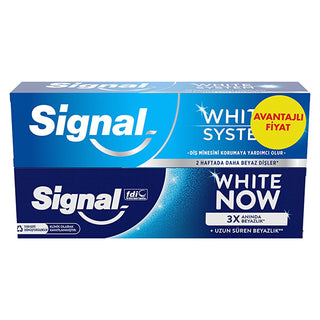 Signal White Now Teeth Whitening Toothpaste: Instant & Long-Lasting White Smile, Removes Stains, Promotes Dental Hygiene - Complete Oral Care Signal White Now: Teeth Whitening Toothpaste - Whiter Smile! teeth whitening toothpaste, teeth whitening, white teeth, remove tooth stains, Signal White Now, Signal White System, dental hygiene, oral care, whitening toothpaste, brighter smile, stain removal, fluoride, cavity protection, enamel protection, gentle cleaning, daily use, confident smile, oral health, natur