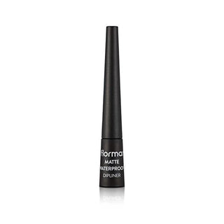 Flormar Matte Waterproof Dipliner Liquid Eyeliner - Long-Lasting, Intense Black, Waterproof Makeup for Women Flormar Waterproof Eyeliner - Matte Black Finish waterproof eyeliner, matte eyeliner, liquid eyeliner, Flormar Dipliner, long-lasting eye makeup, intense black eyeliner, waterproof makeup, cosmetic products, eye lining, beauty essentials, makeup for women, long-lasting cosmetics