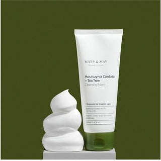 mary houttuynia cordata tea tree cleansing foam 150 ml, cleansing foam for skin care enthusiasts Mary Houttuynia Cordata+Tea Tree Cleansing Foam - 150 ml Mary Houttuynia Cordata Cleansing Foam | 150 ml mary, cleansing-foam, houttuynia-cordata, tea-tree-oil, skin-care, hypoallergenic, eco-friendly, hydrating cleanser, facial-care, ai-generated