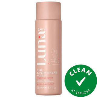 Luna Daily The Everywhere Wash - Hydrating Body Wash with Prebiotics for Dry Skin - Vegan & Cruelty-Free Luna Daily Hydrating Body Wash - Vegan & Cruelty-Free hydrating body wash, microbiome balancing body wash, vegan body wash, cruelty-free body wash, dry skin care, prebiotic body wash, vitamins body wash, omega body wash, gentle body wash, sensitive skin care, vegan skincare, cruelty-free skincare, body wash for dry skin, body wash for sensitive skin