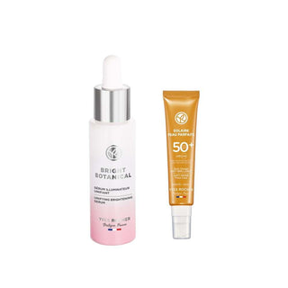 Leke Anti-Aging Skincare Set with SPF 50+ Sun Protection - Bright Botanical Complex Leke Skincare Set - Anti-Aging & Sun Protection Skincare set, Anti-spot serum, SPF 50+ sun protection, Anti-wrinkle cream, Botanical skincare, Hyperpigmentation treatment, Anti-aging skincare, Sun protection, Matte finish sun cream, Daily skincare routine, Bright Botanical complex, C Vitamin Serum, White Tagua Seed, Vitamin C derivative