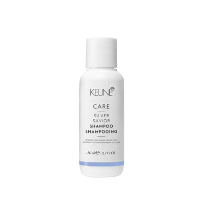 Keune Silver Savior: Purple Shampoo for Gray, White & Platinum Blonde Hair - Neutralizes Yellow, Boosts Shine - Tone Cor