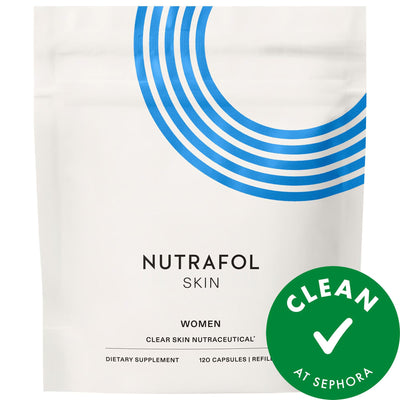 Clear Skin Physician-formulated Acne Supplement for Women - Vegan, Non-GMO, Clinically Tested for Clearer Skin