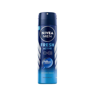 Nivea Men Fresh Active Deodorant Spray 150ml - Long Lasting Freshness for Active Men Nivea Men Fresh Active Deodorant Spray - Long Lasting Freshness Nivea Men Deodorant, Fresh Active Deodorant Spray, Men's Grooming Products, Long-lasting Deodorant, Antiperspirant Spray for Men, Deodorant Spray, Men's Personal Care, Grooming Essentials, Freshness for Men, Active Men's Deodorant, Nivea Men Fresh Active, 150ml Deodorant, Men's Hygiene Products