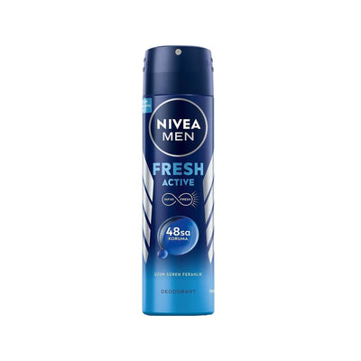 Nivea Men Fresh Active Deodorant Spray 150ml - Long Lasting Freshness for Active Men