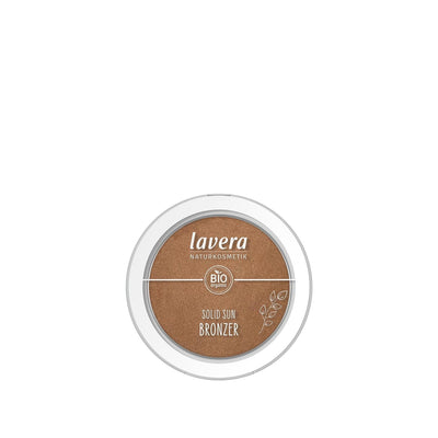 Lavera Solid Sun Bronzer: Desert Sun 01 - Natural Organic Bronzing Powder for a Sun-Kissed Glow | Vegan & Cruelty-Free