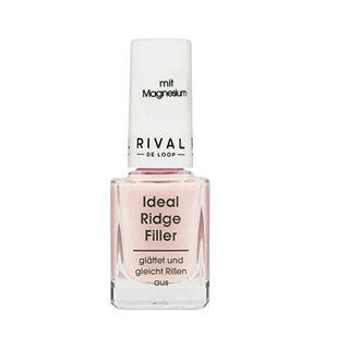 Rival de Loop Nail Care Ridge Filler - Rose Oil & Zinc Enriched, Strengthens & Smooths Nails, 0.37 fl oz Rival de Loop Nail Ridge Filler - Rose Oil & Zinc nail ridge filler, nail care product, rose oil nail treatment, zinc enriched nail care, base coat nail polish, nail strengthening, nail smoothing, nail health, nail care routine, nail cosmetics, beauty products, nail polish prep, manicure essentials