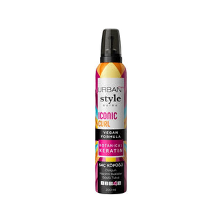 URBAN Care Hair Styling Mousse for Curly Hair - Volumizing, Strong Hold, 200ml URBAN Care Volumizing Hair Mousse for Curly Hair hair styling mousse, curly hair products, volumizing hair mousse, strong hold styling products, URBAN Care hair products, curly hair solutions, hair care, styling products, volume enhancing mousse, frizz reduction, professional hair care, hair styling, curl definition, beauty products