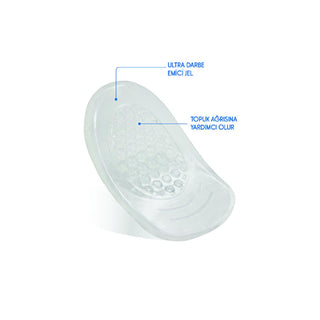 tabanex heel gel insert for women, comfortable heel insert for high heels, anatomical heel gel insert Tabanex Comfortable Heel Gel Insert - Anatomical Design for Women Wearing High Heels Tabanex Heel Gel Insert for Women | Comfortable Support women, heel-insert, comfortable-shoes, gel-insert, high-heels, foot-support, anatomical-design, reusable, self-adhesive, ai-generated