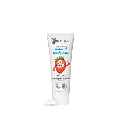 The Humble Co Natural Toothpaste Strawberry Flavor 75ml - Chemical-Free Oral Care