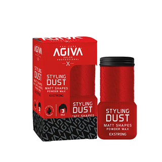Agiva Extra Powerful Hair Styling Powder for Matte Finish & Volume - 20g Agiva Hair Styling Powder for Matte Finish & Volume hair styling powder, matte finish hair product, volume enhancing hair product, oil control hair product, styling wax for men, hair care, styling products, men's grooming, cosmetic powder, hair volume, texture enhancement, oil control, long-lasting style, easy application, Agiva products