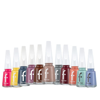 Flormar High Pigment Nail Enamel - 11 ml Glossy Finish Nail Polish for Vibrant Nail Color Flormar High Pigment Nail Enamel - Vibrant Glossy Finish Nail Enamel, Flormar Nail Polish, High Pigment Nail Color, Glossy Nail Finish, 11 ml Nail Polish, Vibrant Nail Color, Glossy Finish Nail Enamel, Nail Care, Beauty Essentials, Cosmetics, Nail Polish, Flormar Cosmetics, High Quality Nail Enamel