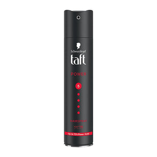 Taft Power Caffeine Hair Spray - Strong Hold Caffeine Hair Spray for Long-Lasting Styling