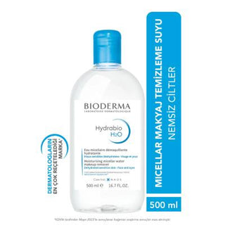 Bioderma Hydrabio H2O Micellar Water Cleanser - Gentle, Moisturizing, Dermatologically Tested - 16.91 fl oz Bioderma Hydrabio H2O Micellar Water - Gentle Skincare micellar water, Bioderma Hydrabio H2O, sensitive skin cleanser, gentle skincare, dermatologically tested cleanser, fragrance-free, paraben-free, hypoallergenic, skincare, cleansing, moisturizing, makeup remover