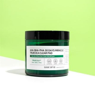 Some By Mi AHA-BHA-PHA 30 Days True Cica Clear Exfoliating Face Pads - Gentle Skincare for Blackheads & Whiteheads Some By Mi AHA-BHA-PHA Exfoliating Face Pads - Gentle Skincare Exfoliating face pads, Gentle skincare products, AHA BHA PHA facial cleanser, Soothing face pads, Low pH skincare, Skincare for blackheads, Skincare for whiteheads, Sensitive skin products, Natural skincare ingredients, Skincare routine essentials