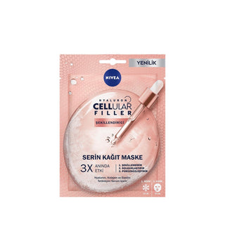 Nivea Cellular Filler Anti-Aging Face Mask with Cooling Effect - Hydrating Sheet Mask for Youthful Skin Nivea Anti-Aging Face Mask with Cellular Filler Nivea face mask, anti-aging skincare, sheet mask, cellular filler technology, hydrating face mask, face care, skincare routine, anti-aging benefits, youthful skin, Nivea brand, facial care, skin hydration