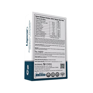 Ligone Calcium Complex Dietary Supplement for Bone Health Support - 60 Tablets Ligone Calcium Complex - Bone Health Support Supplement Calcium Supplement,Multivitamin for Adults,Bone Health Support,Dietary Supplement,Vitamins and Minerals,Ligone Calcium Complex,Health Supplements,Bone Density Support,Nutritional Supplements,Vitamin D3,Calcium Magnesium Zinc Supplement