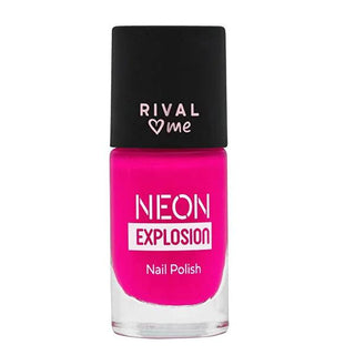 Rival Loves Me Neon Explosion Fuchsia Fizz Nail Polish - Glow-in-the-Dark, UV Reactive, 8ml Rival Loves Me Neon Explosion Nail Polish - Glow-in-the-Dark Neon Nail Polish, Glow-in-the-Dark Nail Polish, UV Reactive Nail Polish, Fuchsia Fizz Nail Polish, Rival Loves Me Nail Polish, Nail Beauty Products, Unique Nail Colors, Glow-in-the-Dark Beauty, UV Nail Polish, Neon Beauty Products, Nail Polish for Parties, Rave Nail Polish, Glow-in-the-Dark Makeup, Bold Nail Colors, Vibrant Nail Polish, Special Occasion Nai