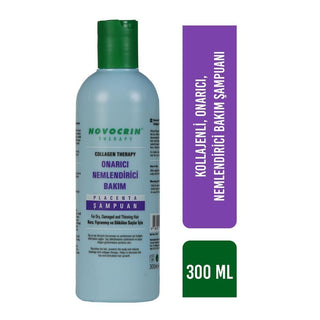 Novocrin Moisturizing Shampoo with Collagen & Placenta Extract - 300ml Repairing & Nourishing Hair Care Novocrin Collagen Shampoo for Dry Hair - Moisturizing & Repairing Moisturizing Shampoo, Collagen Shampoo, Placenta Extract Hair Care, Repairing Shampoo, Nourishing Hair Products, Hair Care, Dry Hair Repair, Damaged Hair Treatment, Hair Moisturizer, Collagen Hair Care, Placenta Hair Treatment, Healthy Hair Products