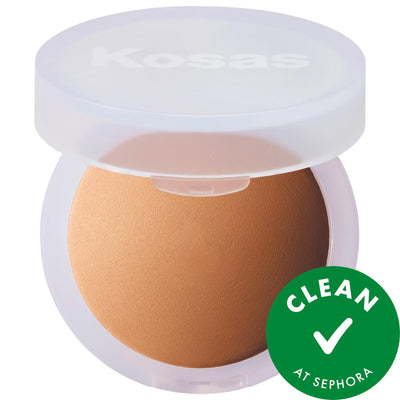Cloud Set Baked Setting & Smoothing Powder: Talc-Free, Vegan, Pore Minimizing, Brightening, Natural Finish - For Sensiti