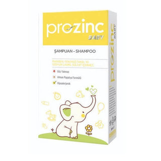 Prozinc Hypoallergenic Baby Shampoo with German Chamomile - Gentle, Tear-Free, 10.14 fl oz Prozinc Gentle Baby Shampoo - Hypoallergenic & Tear-Free baby shampoo, hypoallergenic baby care, gentle baby shampoo, chamomile baby shampoo, tear-free baby shampoo, baby care products, gentle cleansing, soothing baby products, natural baby care, infant shampoo, sensitive skin baby products