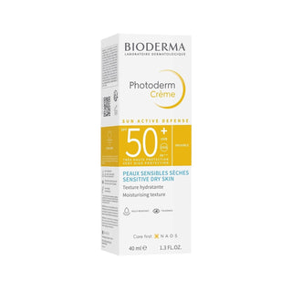 Bioderma Photoderm Cream SPF 50+ Sunscreen Cream for Sensitive Skin - 40ml Bioderma Photoderm SPF 50+ Sunscreen Cream - Sensitive Skin Sunscreen Cream, SPF 50+, Sensitive Skin, Bioderma Photoderm, Sun Protection, Sunscreen for Sensitive Skin, High SPF Sunscreen, Cream Sunscreen, UV Protection, Skin Care, Dermatologically Tested, Non-Irritating, Moisturizing Sunscreen