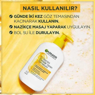 garnier vitamin c brightening cleanser 250 ml, garnier brightening cleanser application Garnier Vitamin C Brightening Cleanser - 8.45 fl oz | Vegan Garnier Vitamin C Brightening Cleanser | 8.45 fl oz garnier, vitamin-c, brightening-cleanser, vegan, skin-care, hydrating, sulfate-free, facial-cleanser, glowing-skin, ai-generated