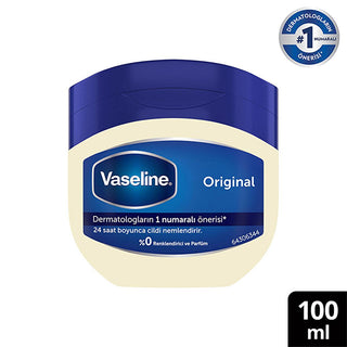 vaseline original moisturizing jelly 100 ml, vaseline moisturizing jelly application on hands, vaseline jelly for dry skin hydration Vaseline Original Moisturizing Jelly - 24 Hour Hydration for Dry Skin | 100 ml Vaseline Original Moisturizing Jelly 100 ml - Hydrates & Protects vaseline, moisturizing-jelly, hydration, dry-skin, skin-care, daily-usage, hypoallergenic, dermatologist-approved, 24-hour-hydration, ai-generated