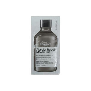 L'Oreal Professionnel Absolut Repair Molecular Shampoo: Repair Damaged Hair, Travel Size (0.34 fl oz) L'Oreal Absolut Repair Shampoo: Repair Damaged Hair, Travel Size Loreal Professionnel Absolut Repair, damaged hair shampoo, hair repair shampoo, Loreal shampoo, 10 ml shampoo, travel size shampoo, molecular repair shampoo, professional hair shampoo, hair shampoo, damaged hair, hair repair, L'Oreal Professionnel, travel shampoo, small shampoo, salon quality, hair care, hair treatment, split ends, dry hair, w