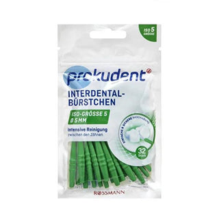 Prokudent Interdental Brush - Natural Bristles, Gentle Oral Care for Dental Bridges & Tight Spaces (32 Pieces) Prokudent Interdental Brush - Gentle Oral Care interdental brush, oral hygiene, dental care, Prokudent, natural bristles, dental bridges, tight spaces, gentle oral care, oral health, dental hygiene, personal care, hygiene products, dental cleaning, interdental cleaning