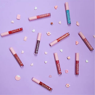 Soda Demi Matte Liquid Lipstick 006 Fall In Love - Long Lasting, Highly Pigmented, Easy Apply Soda Demi Matte Liquid Lipstick - Long Lasting & Highly Pigmented Liquid Lipstick, Demi Matte Lipstick, Long Lasting Lip Color, High Pigment Lip Liquid, Easy Apply Lipstick, Makeup, Cosmetics, Beauty Products, Lip Care, Long Lasting Makeup, Fashionable Lip Color, Comfortable Lipstick