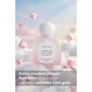 Matsu Turkish Delight Hair and Body Mist Refreshing Scent 50ml