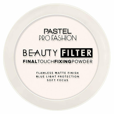 Pastel Profashion Fixing Powder 00 - Shine Control, Long Lasting Makeup, Blue Light Protection, Radiant Skin, Soft Focus