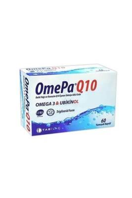 Omepa Q10 Omega 3 Ubiquinol: Premium Fish Oil Capsules for Heart, Brain & Eye Health - High Potency EPA DHA & Coenzyme Q