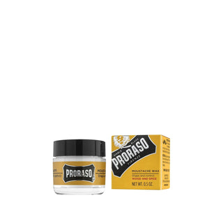 Proraso Beard Wax for Men - Styling & Shaping Mustache Wax, 0.51 fl oz Proraso Beard Wax - Styling & Shaping for Men beard wax, mustache styling wax, Proraso beard products, men's grooming products, grooming wax, beard styling, mustache care, facial hair products, grooming essentials, Proraso, men's grooming