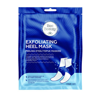 Bee Beauty Exfoliating Heel Mask - Softens Heel Skin, Removes Dead Skin Cells - Aloe Vera & Grapefruit Extract Bee Beauty Exfoliating Heel Mask - Soft & Smooth Feet exfoliating heel mask, soften heel skin, remove dead skin cells, aloe vera foot care, grapefruit extract skincare, foot care, dry heels, cracked heels, skincare, personal grooming, beauty products, heel care, exfoliating mask, aloe vera benefits, grapefruit extract benefits