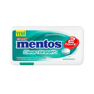 Mentos Intense Mint Flavored Candy 30 Pieces