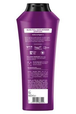 Gliss Full Hair Wonder Anti-Hair Loss Shampoo: Strengthens, Volumizes Thin Hair with Biotin & Collagen - 400ml Gliss Anti-Hair Loss Shampoo: Thicker, Fuller Hair with Biotin hair loss shampoo, anti-hair loss shampoo, shampoo for thinning hair, biotin shampoo, collagen shampoo, hair strengthening shampoo, shampoo for weak hair, hair volume shampoo, shampoo with biotin collagen, hair loss prevention shampoo, hair loss, thinning hair, weak hair, fine hair, biotin, collagen, herbal proteins, vitamin complex, ha